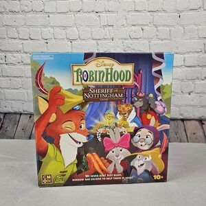 Disney Robin Hood Sheriff of Nottingham Board Game‎ CMON Spin Master Complete